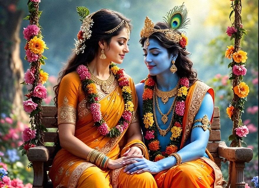 Lord Radhakrishna Pooja